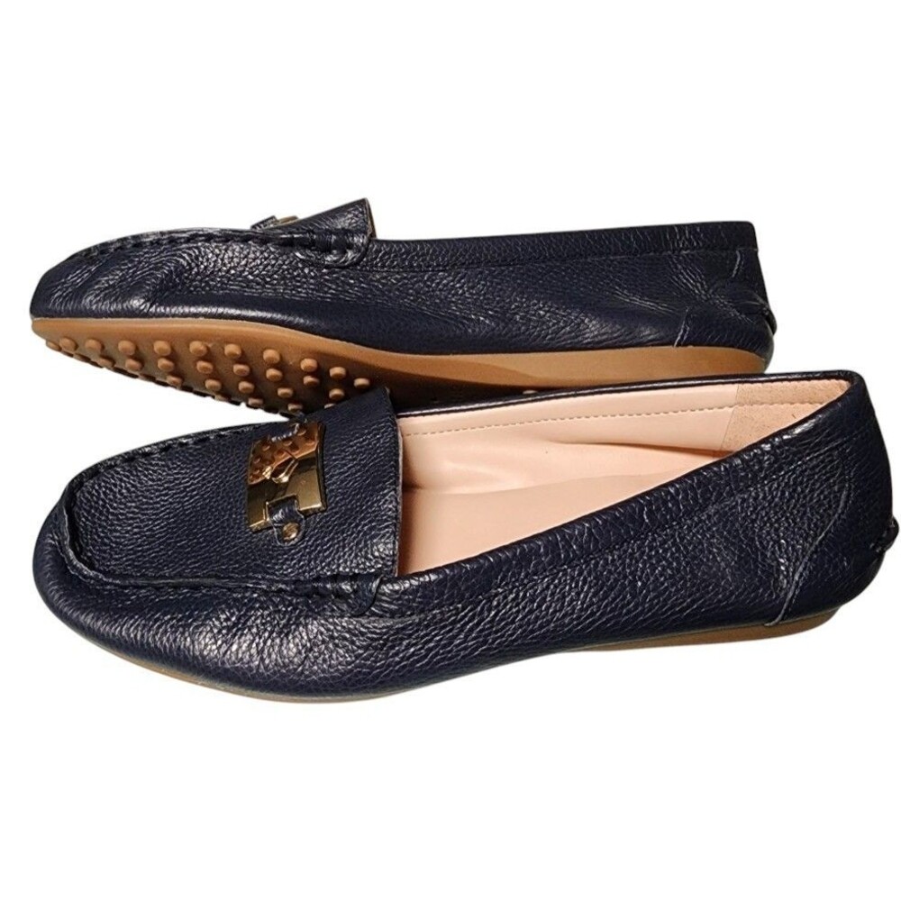 Kate Spade Carmen Black Pebbled Leather Slip-on Shoe Size 6.5B NEW